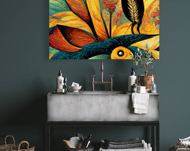 Abstract Flowers Reproduction