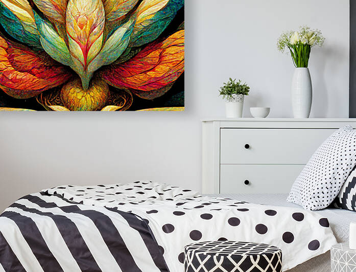 Symmetrical Flower Reproduction