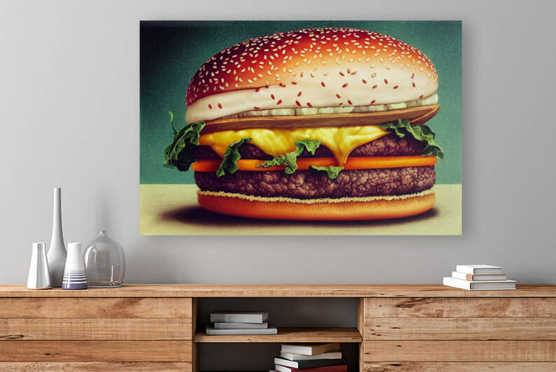 Cheese Burger Deluxe by Granny Mouse