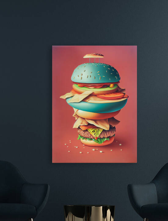 The Impossible Hamburger Stack by Granny Mouse