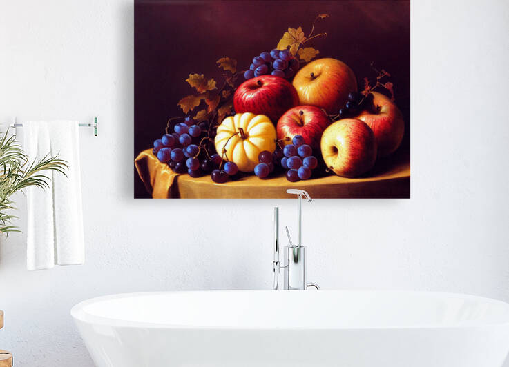 Still Life Fruit Display by Granny Mouse