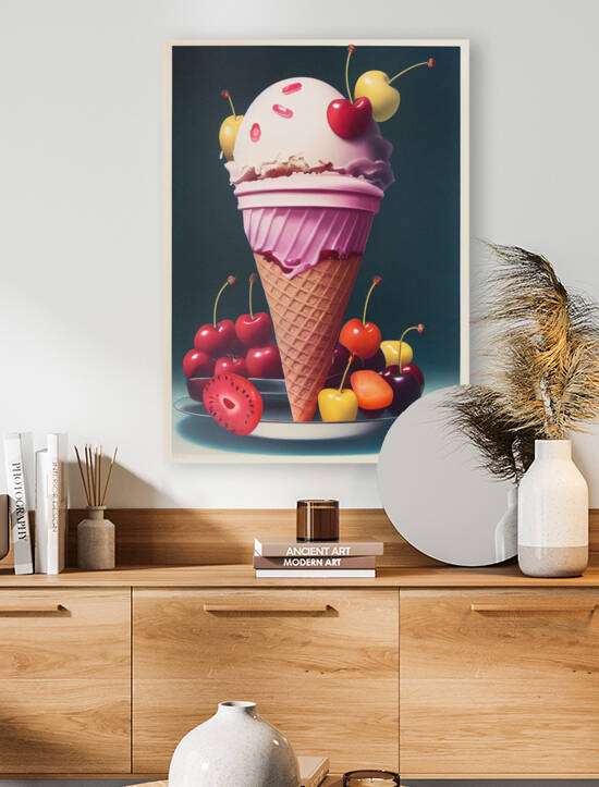 Ice Cream in a Cone by Granny Mouse