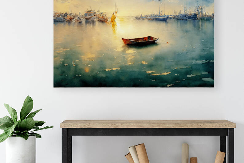 A Quiet Harbour by Granny Mouse