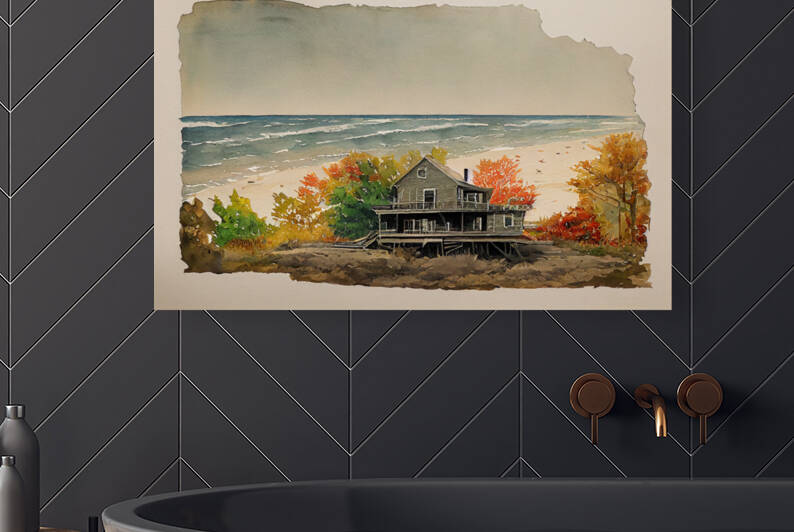 The Beach House by Granny Mouse