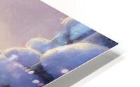 Snow Fox HD Metal print