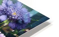 Purple Flowers HD Metal print