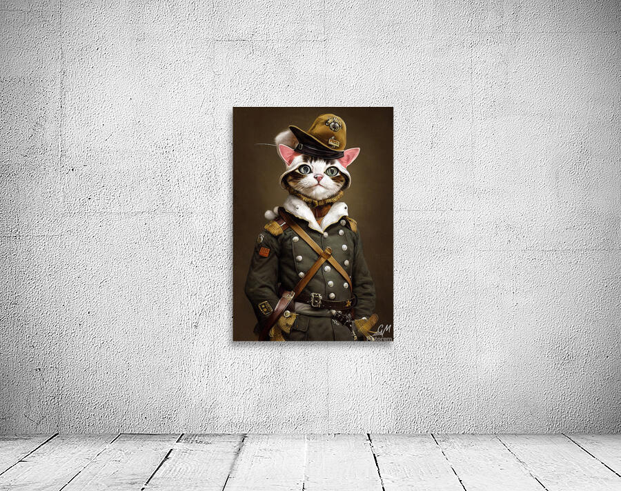 Soldier Cat Wall Preview