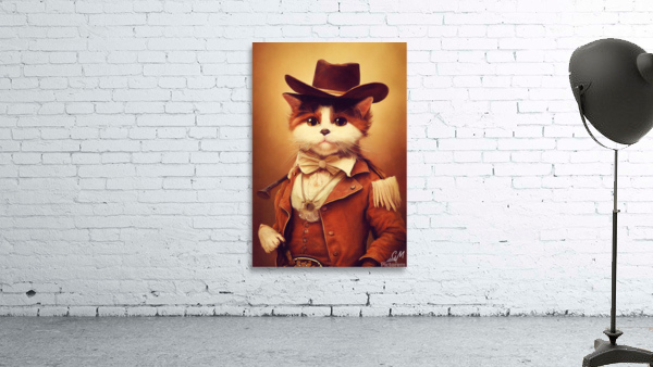 Cowboy Cat Wall Preview