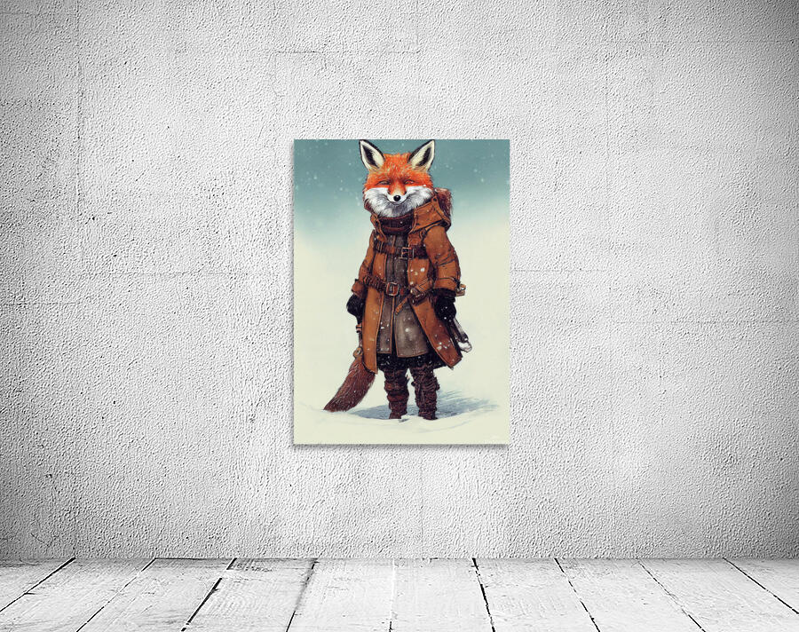 Fox Adventurer Wall Preview