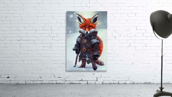 Battle-Ready Fox Wall Preview