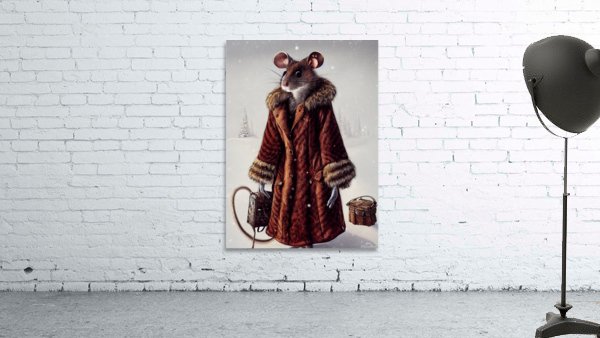 Lady Mouse Wall Preview