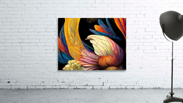 Floral Abstract Wall Preview