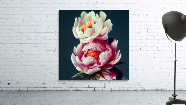 Pink Peonies Wall Preview