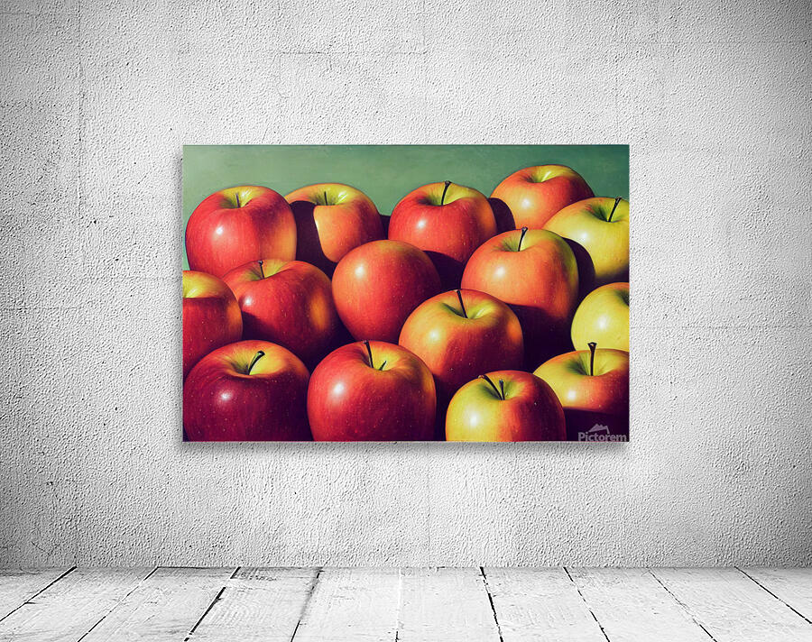 Red Apples on a Table Wall Preview