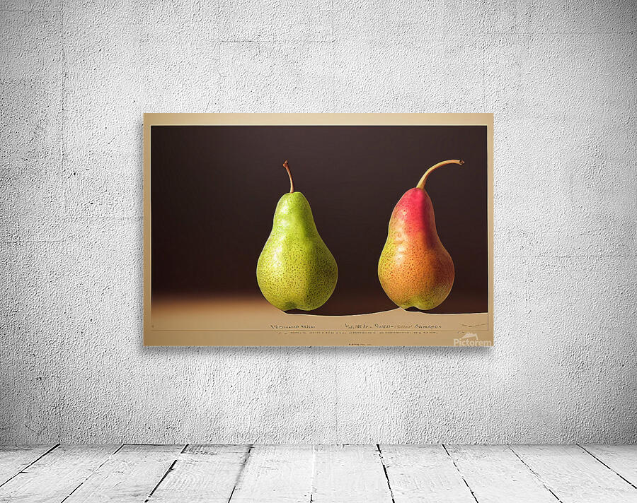 Two Pears Wall Preview