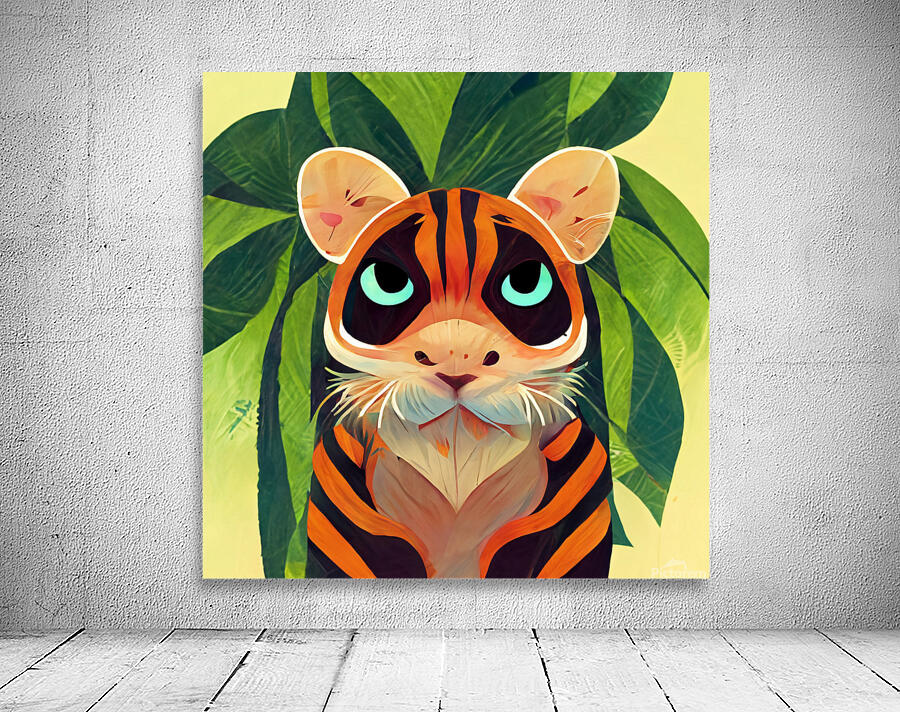 Jungle Tiger Wall Preview