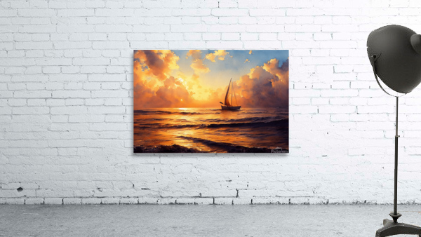 Sailing into the Sunset Wall Preview