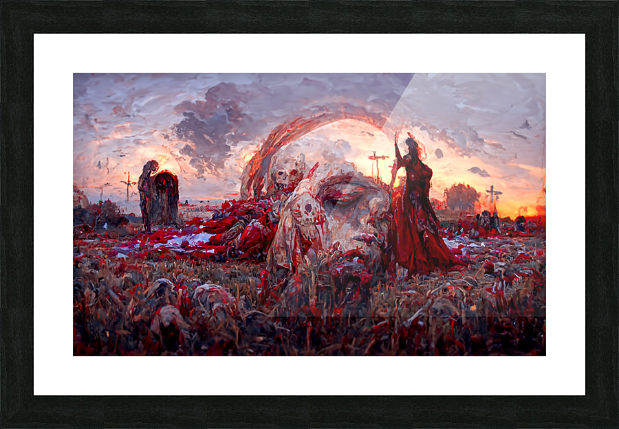 Bless the Murdered 1 Picture Frame print
