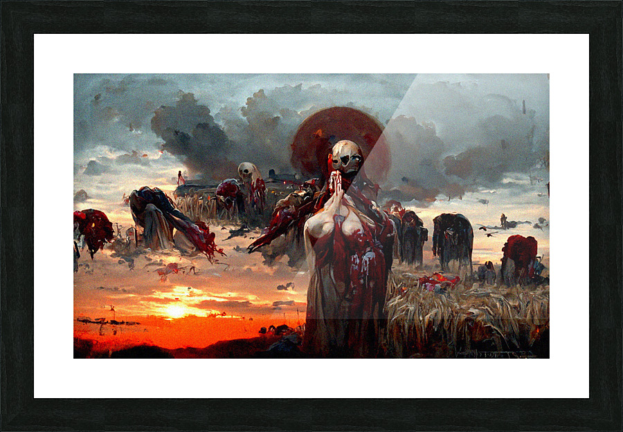 Bless the Murdered 4 Picture Frame print