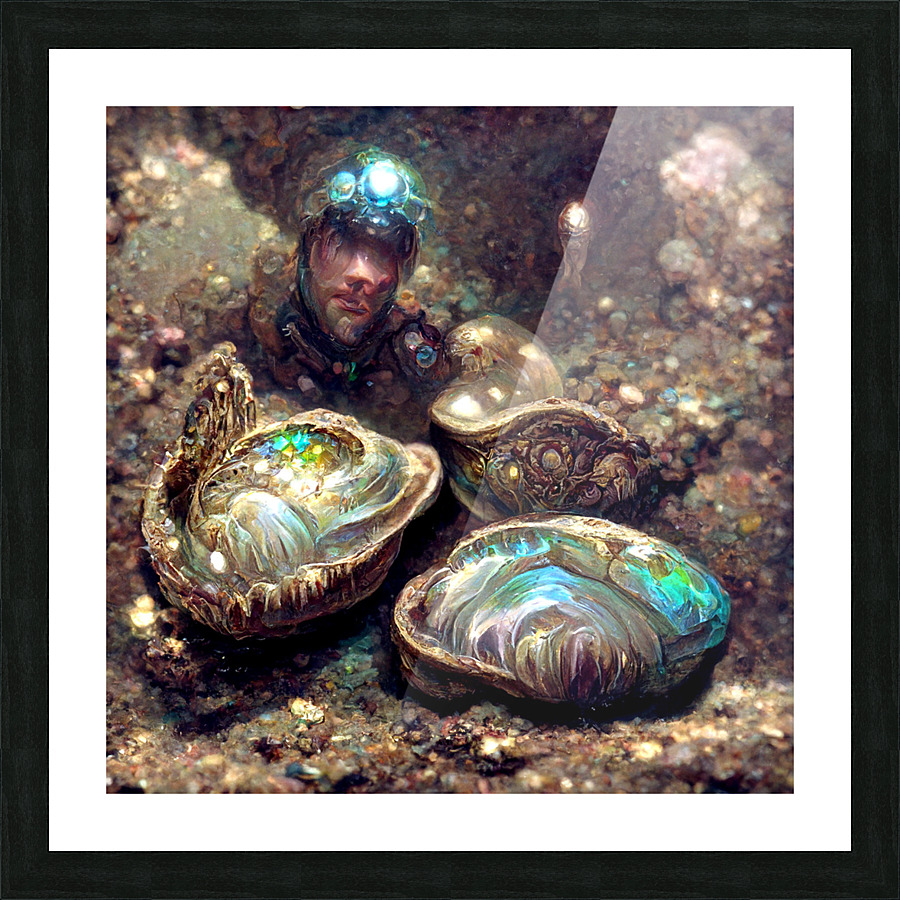 Abalone 1 Picture Frame print