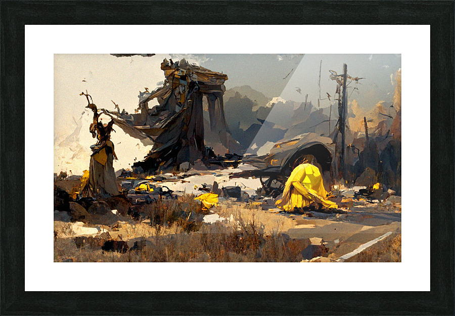 Scavenging Goddess 4 Picture Frame print