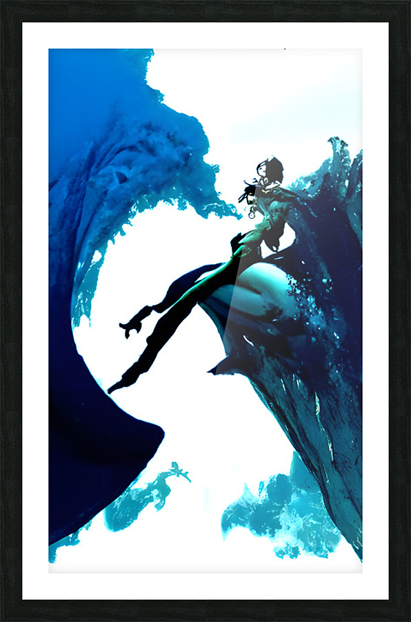 Ocean Mist Picture Frame print