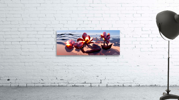 Plumeria Wall Preview