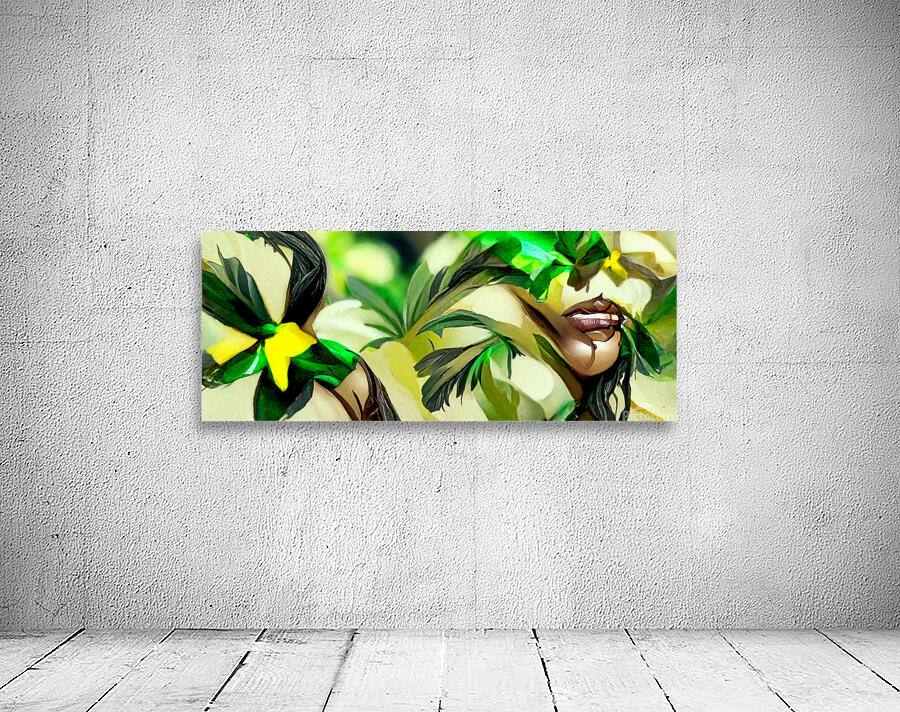 Ti Leaf Lei Wall Preview