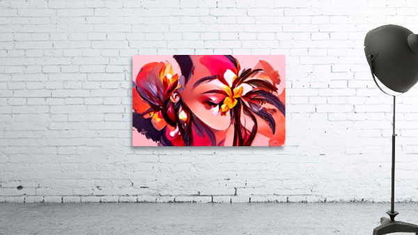 Plumeria Wall Preview