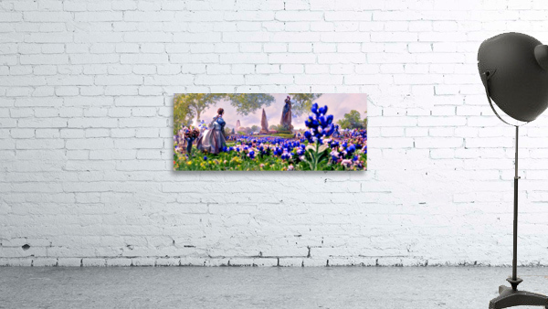 Bluebonnet Garden Wall Preview