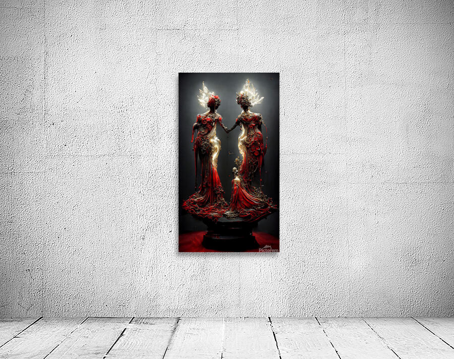 Twin Goddesses Wall Preview