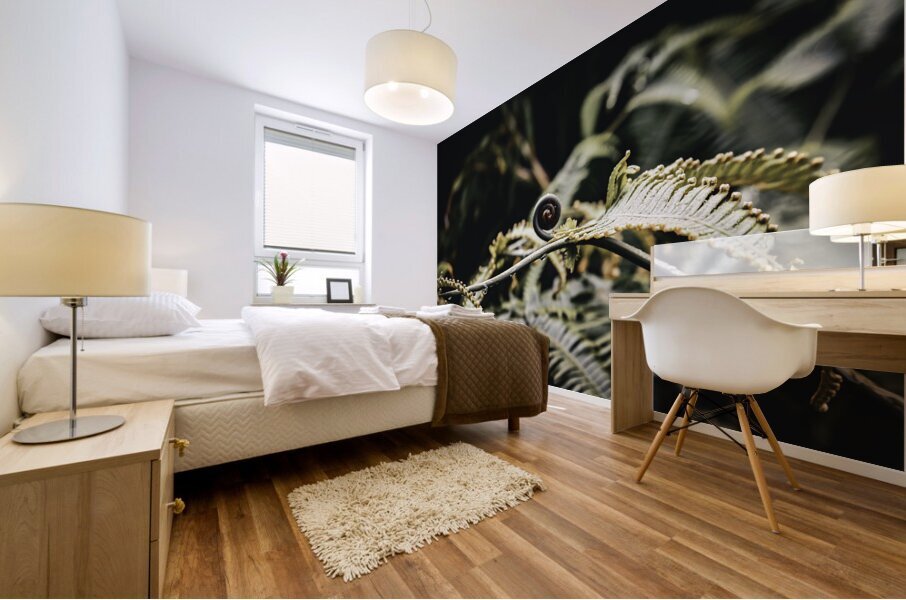 Awakening Fern Mural print