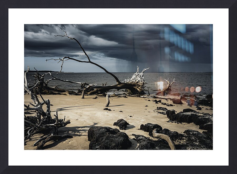 Storm s Edge Picture Frame Printing