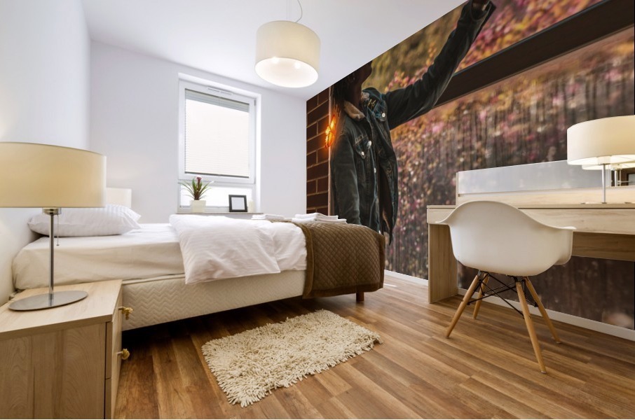 Noir Mural print