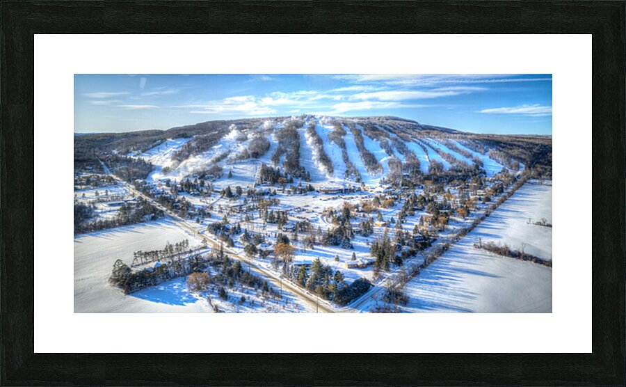 29 Osler Bluff Triangle Roads Picture Frame print