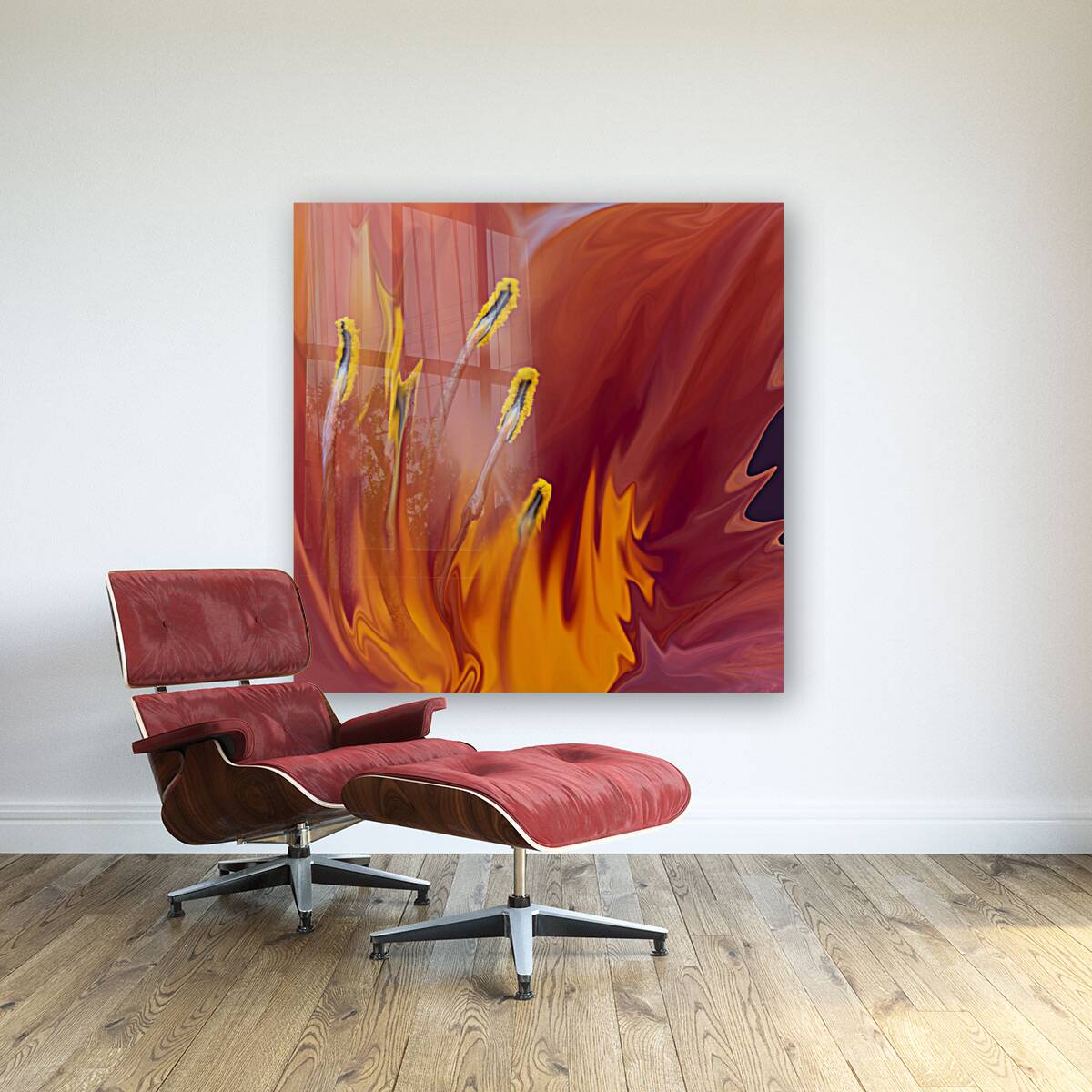 Lily on Fire Reproduction