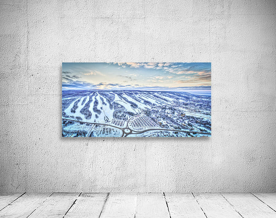 Blue Mountain Winter Wall Preview