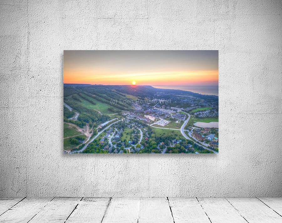 Blue Mountain Sunset  Wall Preview