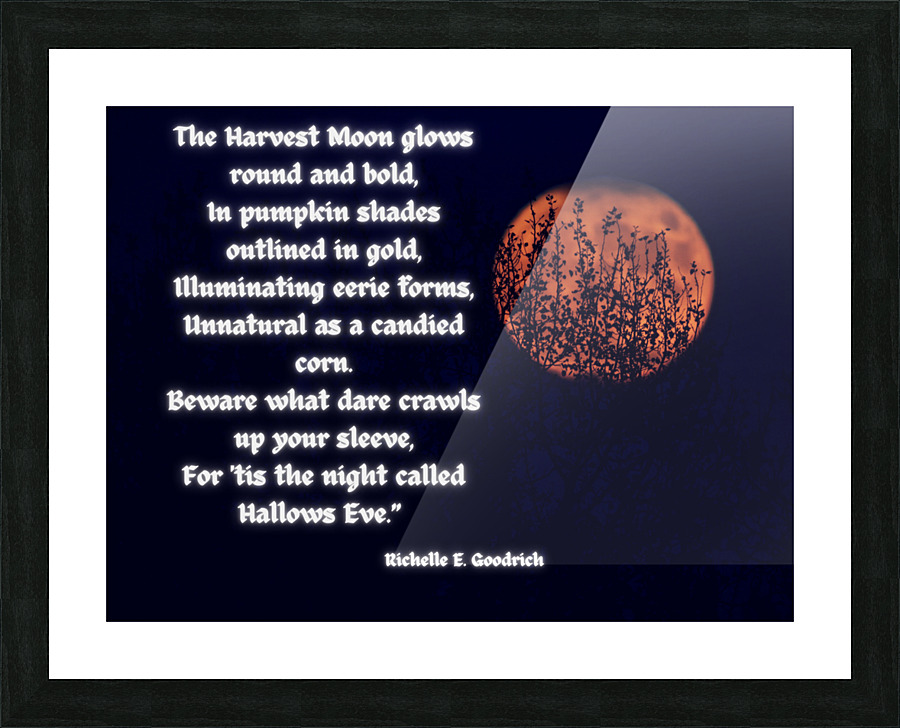 Hallows Eve Picture Frame print