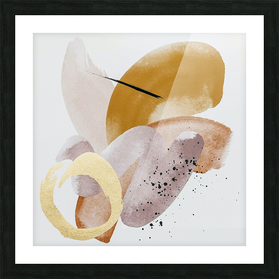 Gold 1 Picture Frame print