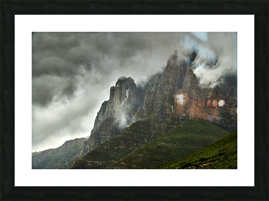 Weather Front Picture Frame print