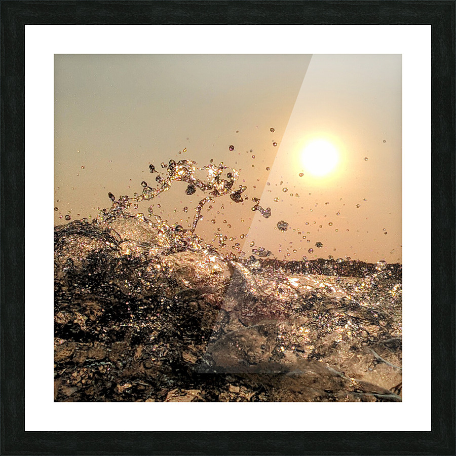 Sunset Splash Picture Frame print