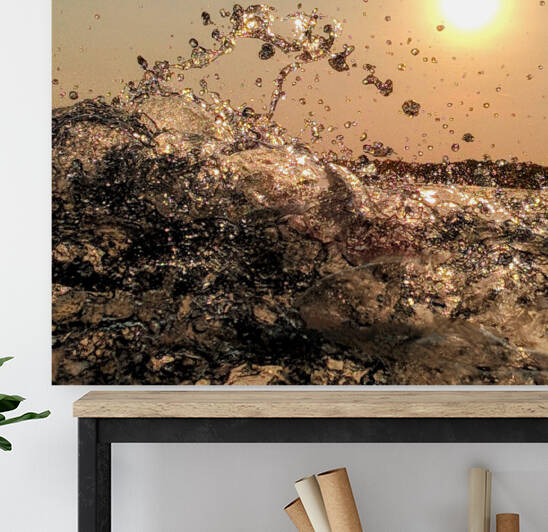 Sunset Splash by Hilarina