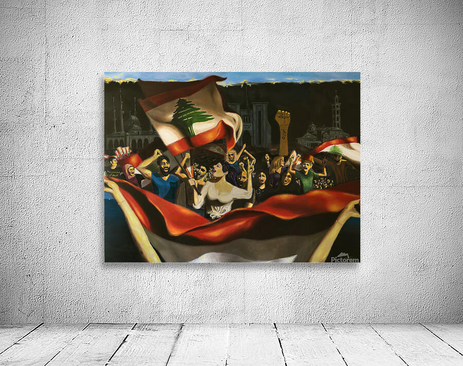 Awakening Leading The People - L Eveil guidant le peuple Wall Preview