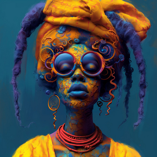 Colorful Amber Digital Download