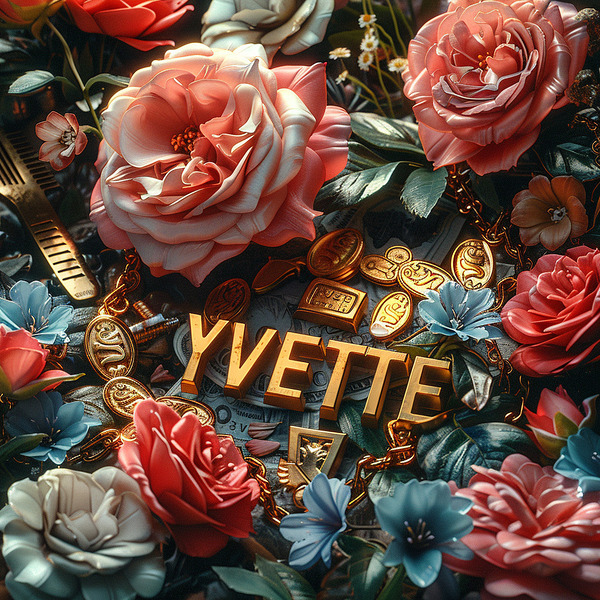 blackdigitalart collage of flowers roses gold bar Digital Download