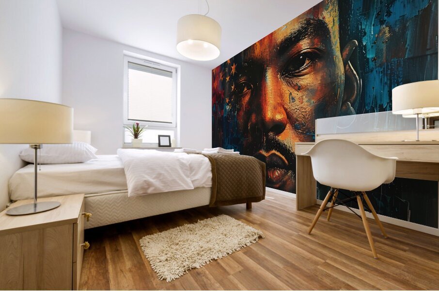 MLK USA 1 Mural print