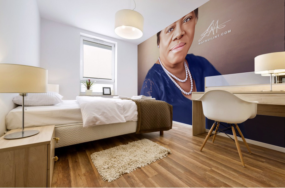 Mary McLeod Bethune Mural print