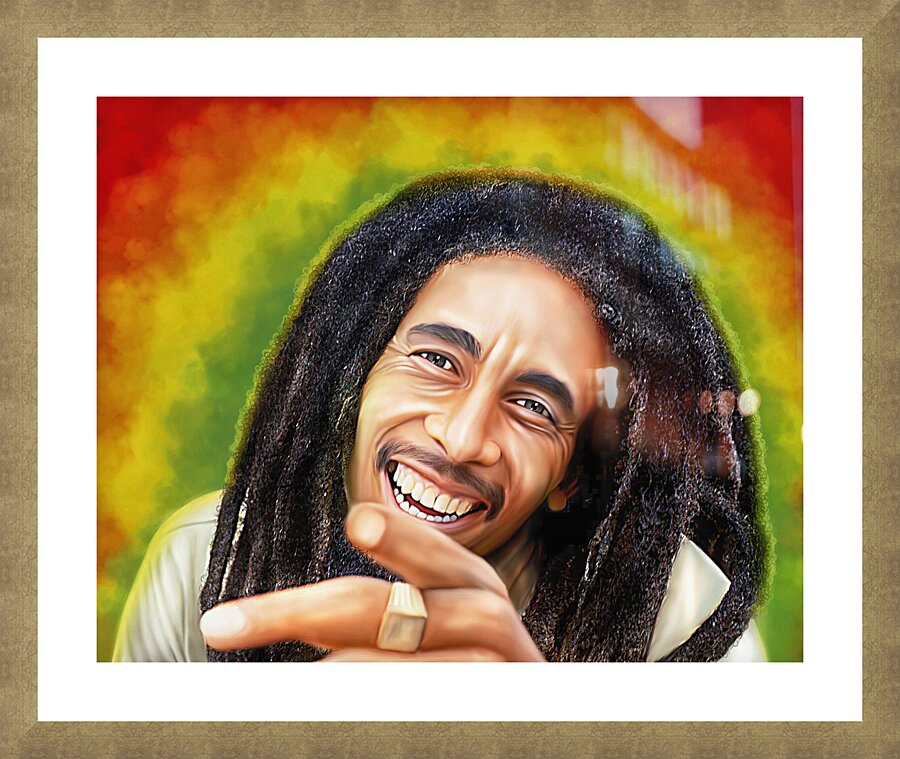 Bobby Marley Picture Frame print