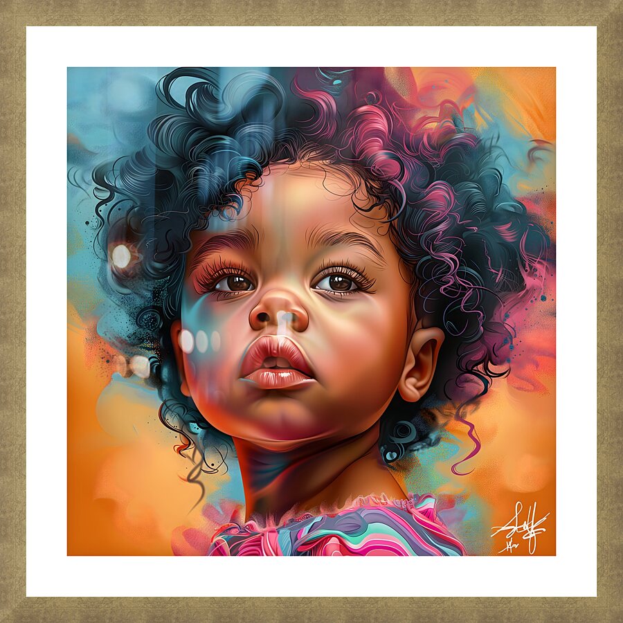 9 65f6abe7ef0b8 blackdigit Picture Frame print